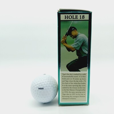 New 2001 Augusta Masters Champion Tiger Woods Collector Series