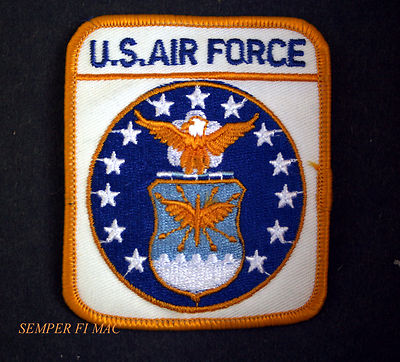 US AIR FORCE LOGO SEAL HAT PATCH USAF GIFT USA AMERICA PIN UP VETERAN EAGLE WOW