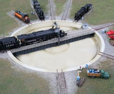 Walthers N Scale ~ New 2025 ~ Motorized 130' Turntable ~ DC or DCC ~ 933-2618