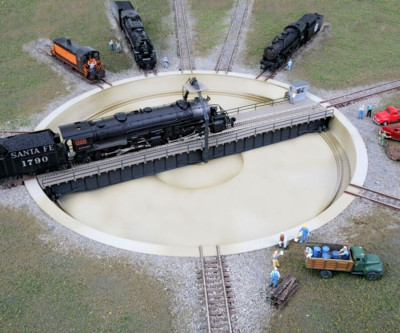 Walthers N Scale ~ New 2025 ~ Motorized 130' Turntable ~ DC or DCC ~ 933-2618