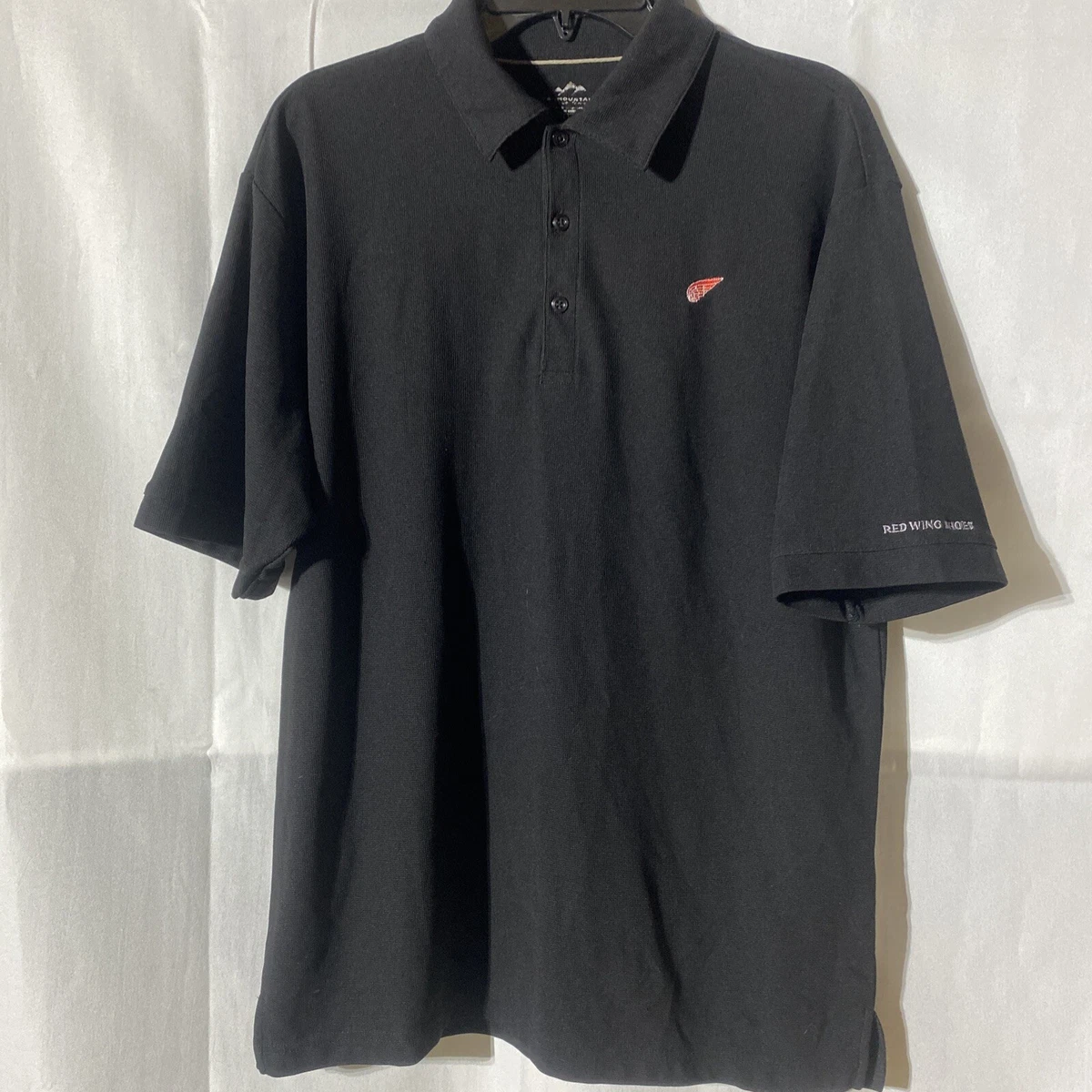 Red wings golf shirt cheap