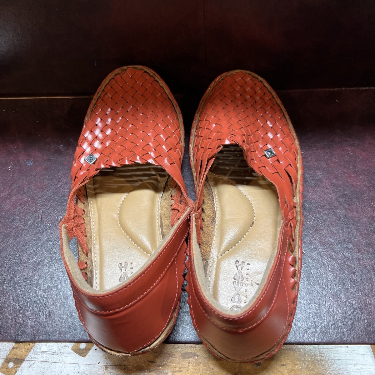 Desi Hangover Mens Hola Loafers Shoes Basket Weave Round Toe  display picture 3