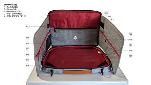 The Moose Designs: Workstation Laptop Bag - 第 12/14 張圖片