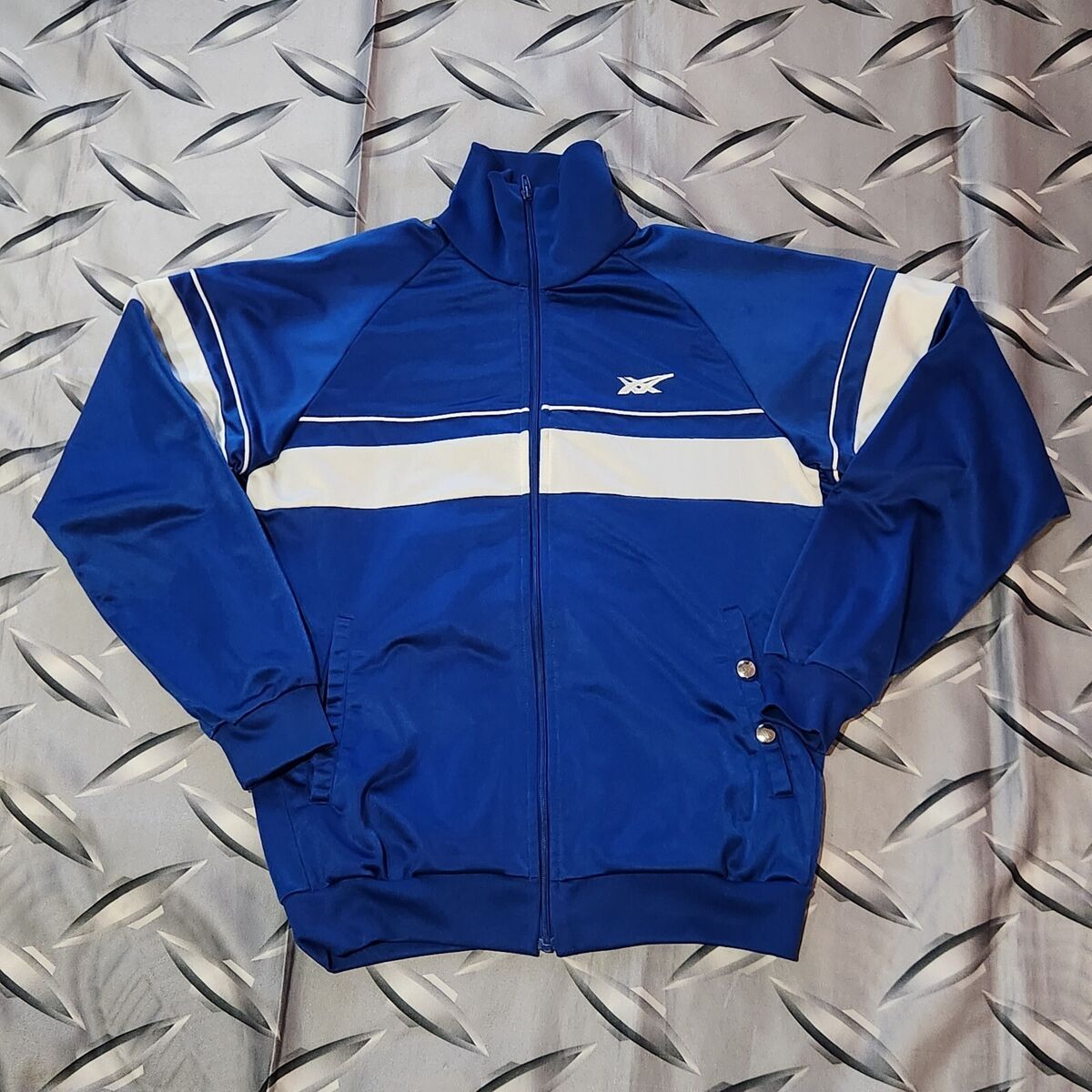 Vintage 70s 80s ASICS TIGER Full Zip Up Track Jacket Size S Vintage 70s 80s ASICS TIGER Full Zip Up Track Jacket Size S