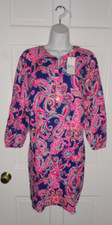 NWT LILLY PULITZER MULTI FLITTING ABOUT EMERY DRESS XXL