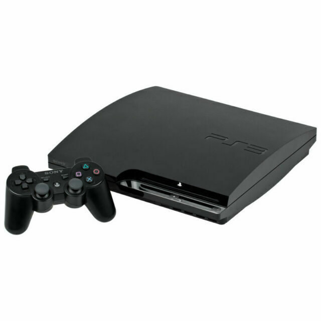 Sony PlayStation 3 - Slim 250GB Console - Charcoal Black for sale 