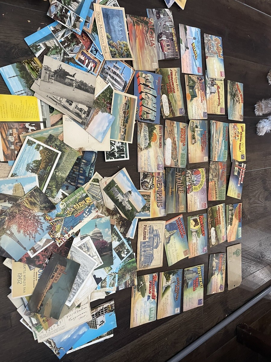Lot of 100s Vintage Antique Greetings Postcards 1950s 1960s | eBay
