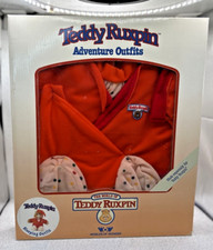 Vtg 1980s Teddy Ruxpin Adventure Outfits Clothing Sleeping Outfit NOS in Box