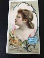 MAYO N295 ACTRESSES cigarette card - # PALMA MORRIS