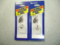 2 X Yakima Bait , Wordens , 1/16 Oz , Sonic Rooster Tail - White - 2 X Yakima Bait , Wordens , 1/16 Oz , Sonic Rooster Tail - White -