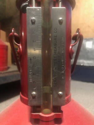 TEST MEASURES FUEL CALIBRATION 10 GALLONS / GALS TANK WITH TEST MEASURES FUEL CALIBRATION 10 GALLONS / GALS TANK WITH