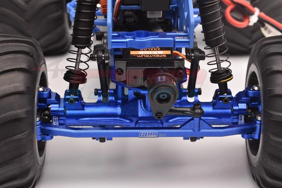 GPM CNC Aluminum 7075 Front Rear Axle Housing LOS212035 For LOSI 1/18 Mini LMT - Image 4 of 4