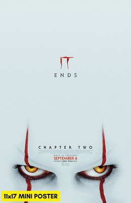 It: Chapter Two (2019) Movie Poster 11x17 Horror Stephen King