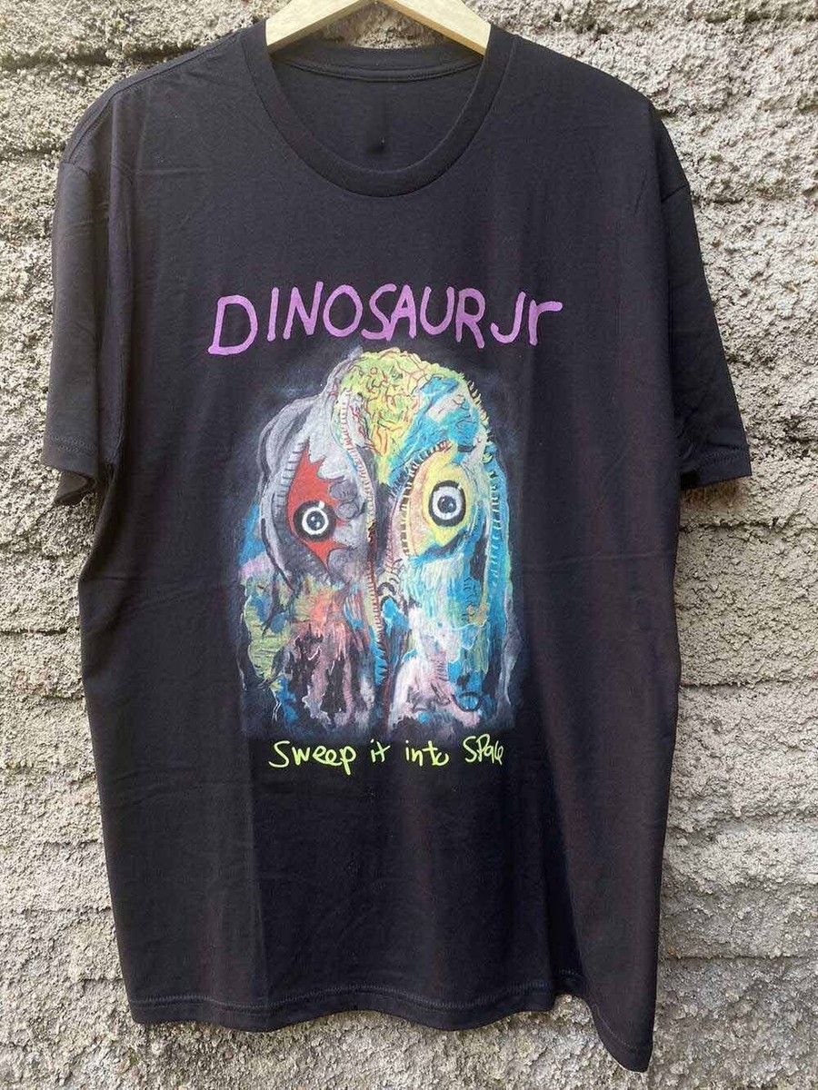 DINOSAUR JR (SWEEP INTO SPACE)メンズM SIZE Dinosaur Jr. - Sweep It Into Space T-Shirt - Mushroom New