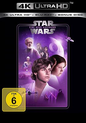 Star Wars: Episode 4 - Eine neue Hoffnung - 4K Ultra HD # UHD+2-BLU-RAY-NEU