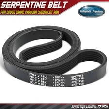 77" Serpentine Belt for Dodge Grand Caravan Chevrolet Camaro Volkswagen INFINITI