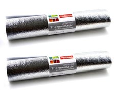 2x Universal Thermomatte 50cm x 2m | Isomatte | Schlafmatte | Campingmatte