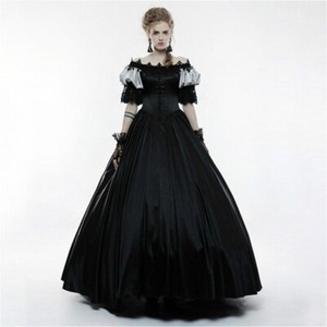 steampunk evening gown