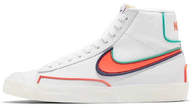 Nike Blazer '77 Infinite Mid White Blue Void Crimson