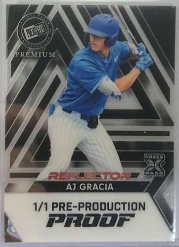 🔥⚾️ 1/1 Pre-Production Proofs💥2024 Press Pass💥Vets💥Rookies💥Stars💥NEW ⚾️🔥 - Picture 109 of 180