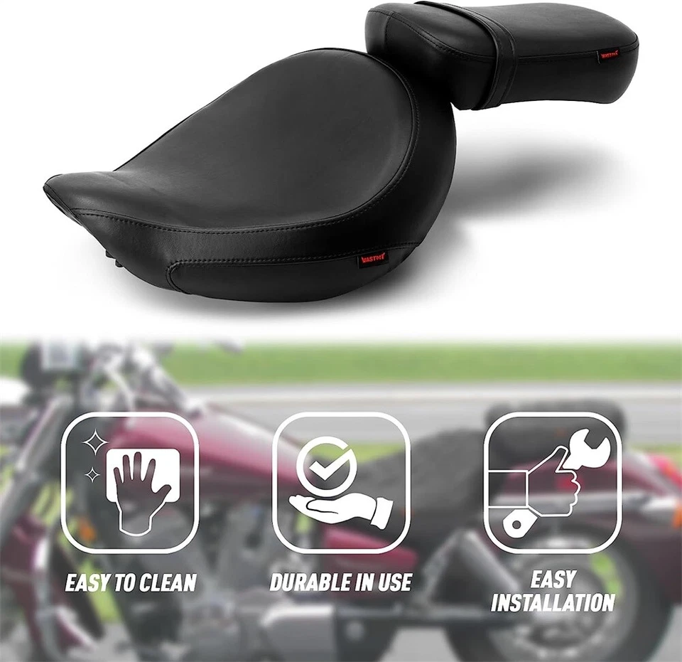 2 Style Seat For Honda Shadow ACE VT750 Spirit 750 1998-1999 2000 2001 2002 2003 - Изображение 4 из 4