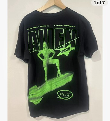 New! Beyoncé Renaissance World Tour Shirt Officially Licensed Alien Superstar M