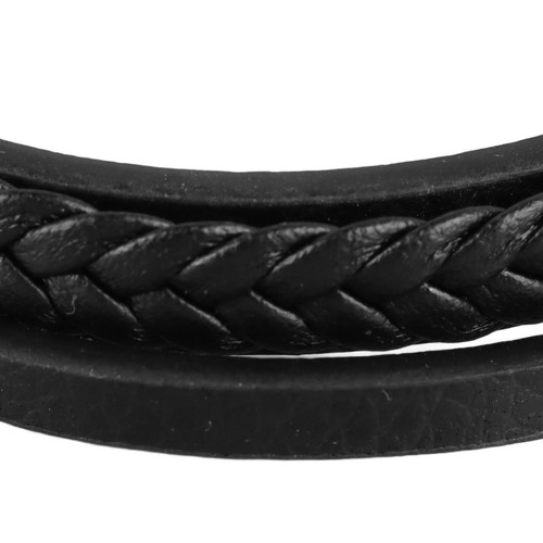 Triple Buckle Hand Bracelet Infinity Number Shape Hip Hop