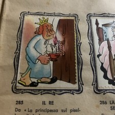 FIGURINA N.285 MASCHERE E FAVOLE  ED. MAP ANNI’50 OTTIME DA RECUPERO