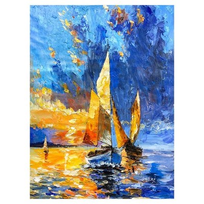 Mani, Original Painting on Canvas, Hand Signed with Letter of Authenticity.