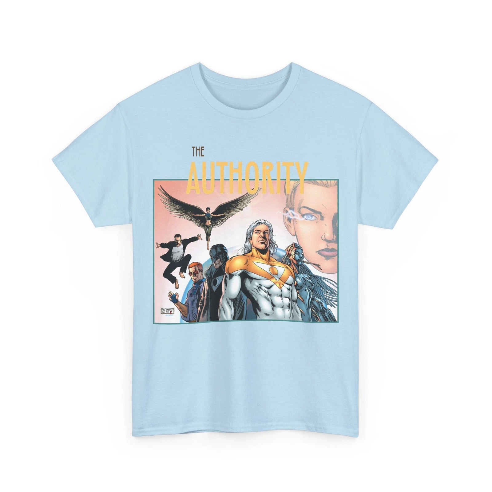 Authority T-Shirt - Wildstorm/DC Comics - Phil Jimenez Art - Apollo, Midnighter