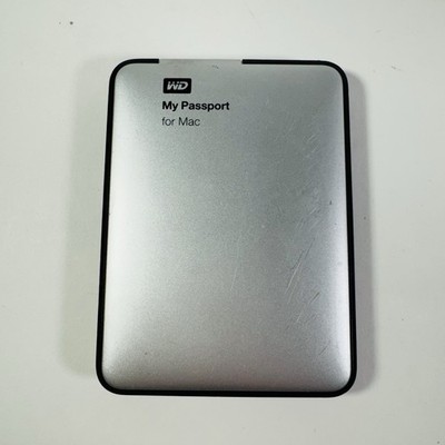 WD My Passport 1TB Portable External Hard Drive Mac (WDBLUZ0010BSL)