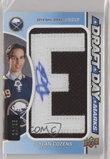 2020-21 Upper Deck SP Game Used 26/35 Dylan Cozens #DDM-DC Auto 0gy9