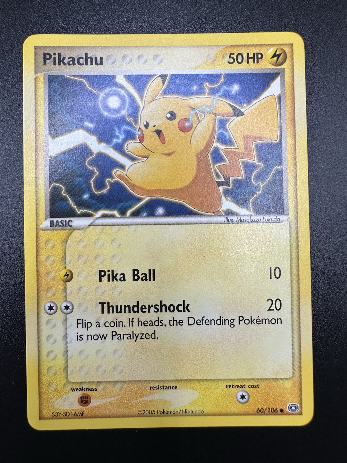 Pikachu 60/106 Emerald Regular Common - NM