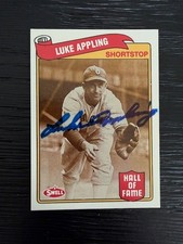 White Sox Luke Appling Signed 1989 CMC AUTO
