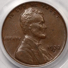 1932-D Lincoln Cent PCGS AU-55 - Fill Those Everyman Holes!