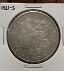 1921-S Morgan Silver Dollar $1 Business Strike San Francisco Mint 0.9 Silver