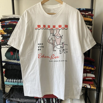 Eden Roc Aged T-Shirt White M