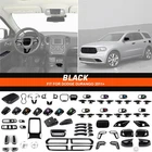 for Dodge Durango??BLACK Car Center Console Gear Panel Decor Cover Trim Full Kit