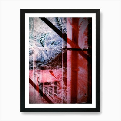 Fenster Schatten Abstrakt Fotografie Gerahmtes Wandbild Poster Leinwanddruck Bild