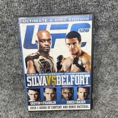UFC 126: Silva vs Belfort 2011 Ultimate 2-Disc DVD Anderson Silva Jon Jones