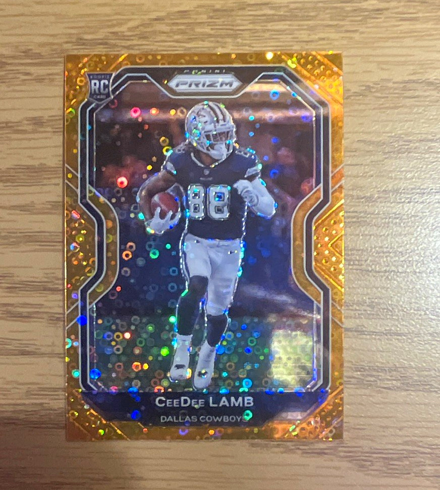 CeeDee Lamb Panini Prizm #334 Disco