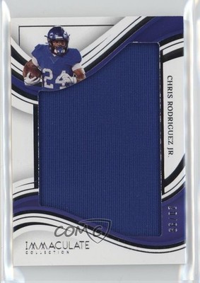 2023 Panini Immaculate Collegiate Jumbos /99 Chris Rodriguez Jr #IJ-CHR 4f5