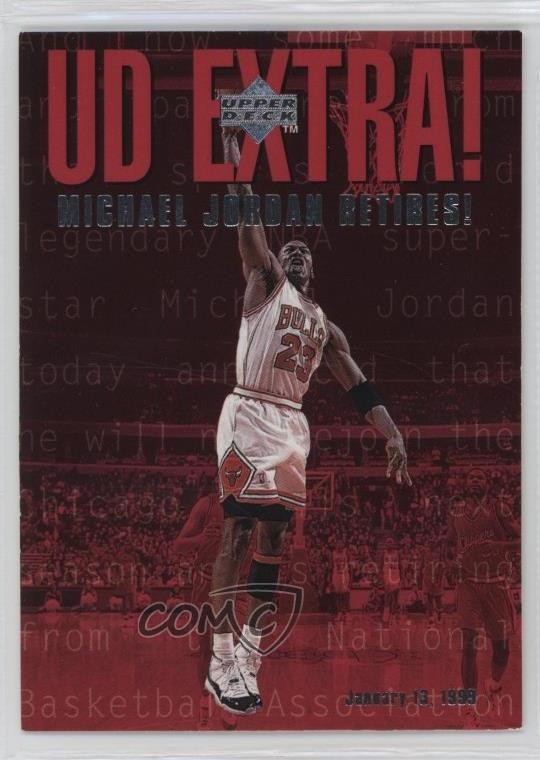 1998-99 Upper Deck UD Extra! Michael Jordan #UDX HOF