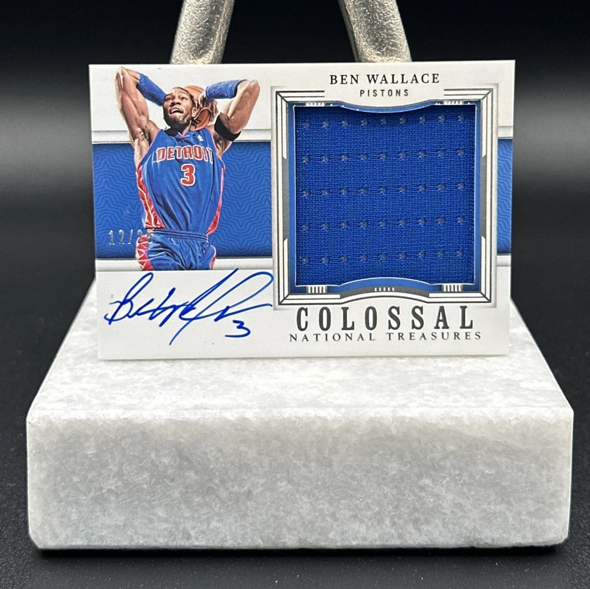 Ben Wallace Basketball Autographed Sports Trading Cards