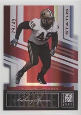 2007 Donruss Elite Rookie Status Die-Cut /49 Anthony Spencer #110 Rookie RC