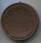 Queen Victoria 1897 Diamond Jubilee of Reign Bronze 44mm Medal See Scans — photo 2