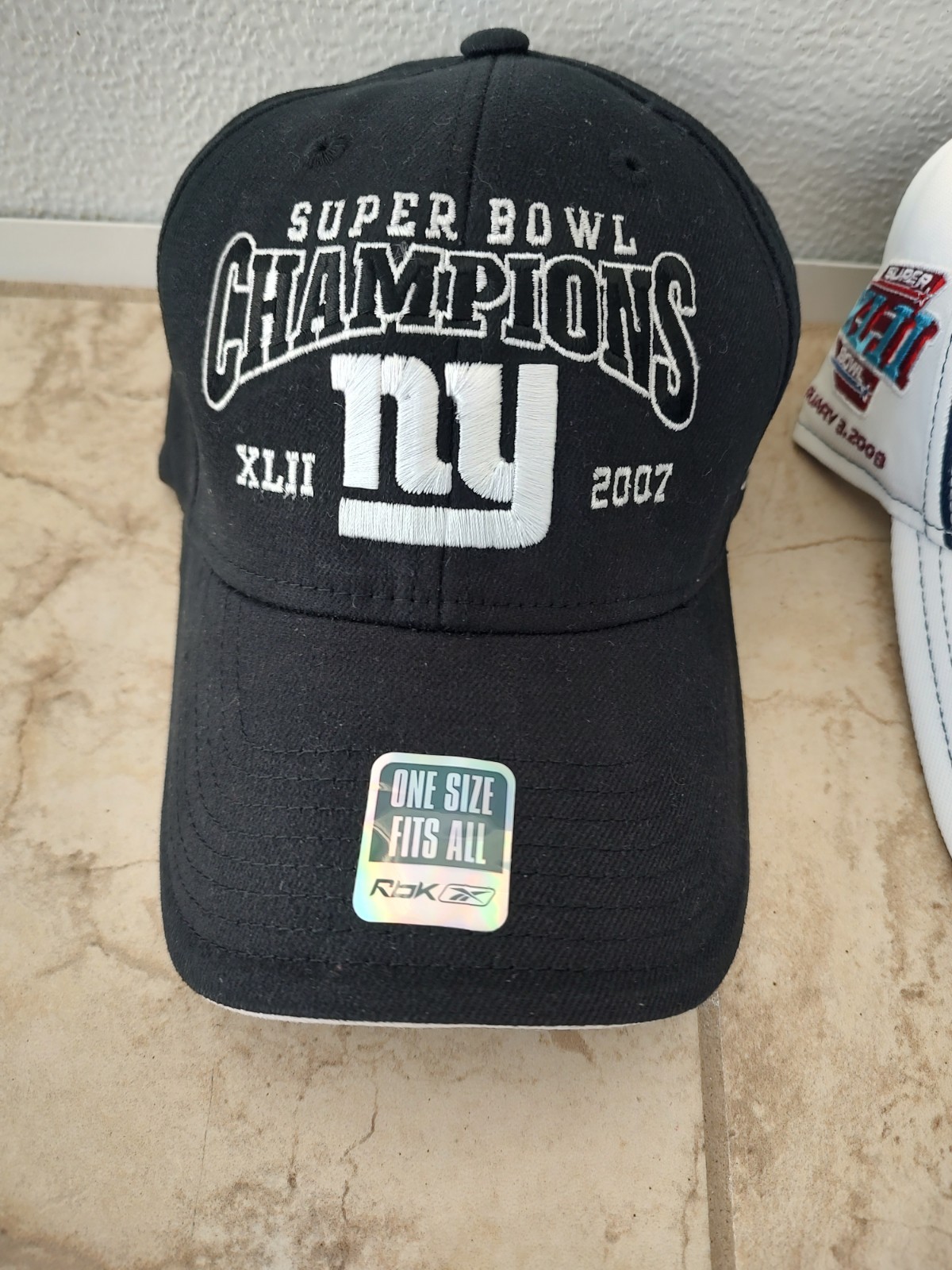 Reebok New York Giants Superbowl XLII Caps (New) thumbnail 3