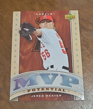 2007 Upper Deck MVP Potential Jered Weaver #MVP26 Los Angeles Angels