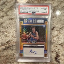 2021-22 Panini Con Optic Up / Coming Auto Josh Giddey #UCA-JGI Orange Prizm /25