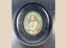 Miniature Portrait of a Habsburg Officer | Central Europe | Circa 1860–1885